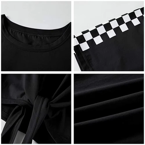 Camiseta de Algodón 100% para Bebés Niñas, Camiseta de Manga Corta con Volantes para Verano - Product Image 5