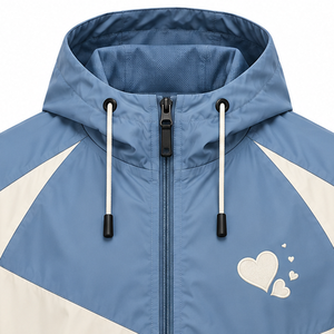 Outdoor Windbreaker <b>Jacket</b> for <b>Men</b> <b>lightweight</b> outdoor sports water resistant hooded full zip activewear sportswear manufacturer - Product Image 5