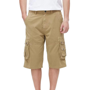 Short de sport pour homme personnalisable, longueur genou, uni, décontracté, séchage rapide, respirant, confortable, matière douce 100% - Product Image 1