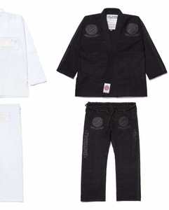 Conjunto de Entrenamiento Unisex de Algodón Personalizable OEM para Adultos, Gi de BJJ Jiu-Jitsu con Etiquetas y Logotipo Personalizados - Product Image 3