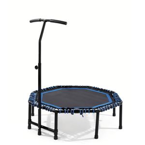 Trampolín Plegable de 48 Pulgadas para Adultos, Carga Máxima 450 lb, con Manillar Ajustable y Cuerdas Elásticas Resistentes, Estable - Product Image 3