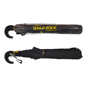 Sharkk DICTATOR 59 2 Fold Heavy Duty Black <b>Umbrella</b> for Men <b>Windproof</b> Travel Rain <b>Umbrella</b> with Strong Alloy Frame - Product Image 4