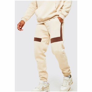 Survêtements pour hommes en suède, polyester, coton et polaire, collection 2026, personnalisables, pour l'entraînement, vêtements de sport, survêtements de jogging pour hommes - Product Image 3