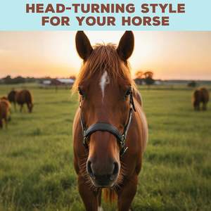 Équipement de collection de qualité supérieure : Licol portable perlé pour chevaux, direct usine - Product Image 4