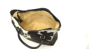 Sac fourre-tout unisexe vintage en cuir véritable avec fermeture éclair, grande capacité, pour les voyages et l'usage quotidien LTB-0475 - Product Image 2