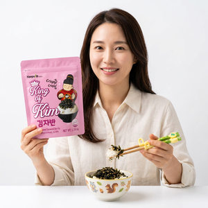 Hojuelas de Algas Marinas para Sushi, Nori King of Kim, Algas Coreanas Secas y Sazonadas - Product Image 2