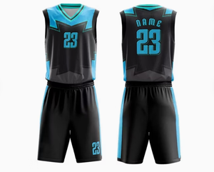 Uniformes de Baloncesto Personalizados Premium de Secado Rápido, Conjunto de Jersey con Cuello en V Completo, Ropa Deportiva Transpirable para Equipos - Product Image 5
