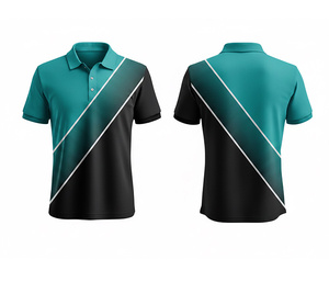 High Quality Sublimated Polo Shirt with Custom Design for Men Women Youth Quick-Dry Dry-Fit Active Polo - Product Image 3