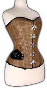 Corsets pour femmes, sexy, gainants, modernes, en cuir, pour grandes tailles, respirants - Product Image 3
