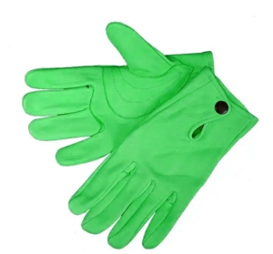 Premium Quality Cowhide Grain Leather Safety <b>Gloves</b> Soft Comfortable Heat Spark Resistant Adjustable Wristband - Product Image 4