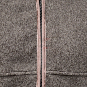 Gilet en polaire à col montant et fermeture éclair pour homme, style décontracté automne, color block, pour la chasse - Product Image 6