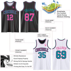 Camiseta de Baloncesto Personalizada de Secado Rápido 6XL, Impresión en Serigrafía, 180 GSM, Talla Grande, para Entrenamiento - Product Image 4