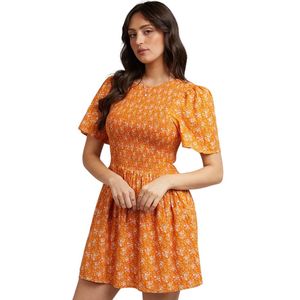 Vestido Mini Floral para Mujer, Vestido Casual de Verano con Volantes - Product Image 2