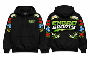 Sweat à capuche en molleton 100% coton avec impression en relief, étiquette personnalisée, logo et design sur mesure, service OEM et ODM, étiquette de marque, étiquette de taille et emballage - Product Image 4