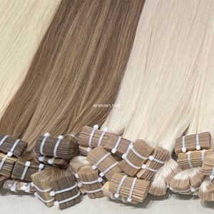 Extensions de cheveux vietnamiens à prix de gros, 100% cheveux humains, texture naturelle, sans emmêlement, longue durée - Product Image 6