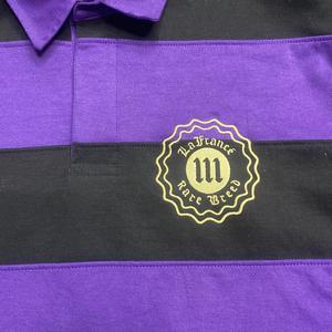 Camiseta de Rugby Personalizada de Manga Larga a Rayas, Jersey 100% Algodón Transpirable - Product Image 2