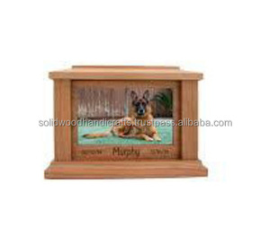 Urna de Madera para Mascotas, Urnas de Cremación Hechas a Mano, Urnas de Recuerdo Hechas de Alta Calidad - Product Image 1