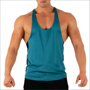 Camiseta Deportiva de Gimnasio para Hombre, Diseño Nuevo, Ropa Deportiva, Secado Rápido, Transpirable, Tejido de Punto, Logotipo Frontal, Ropa Deportiva Activa - Product Image 3