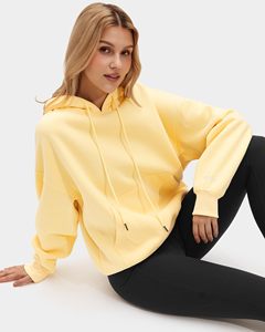 Heavyweight Hoodie Premium Brushed Fleece Casual Fashion Factory Women's Cotton Blend Hoodie Relaxed Streetwear Hoodie - Product Image 1