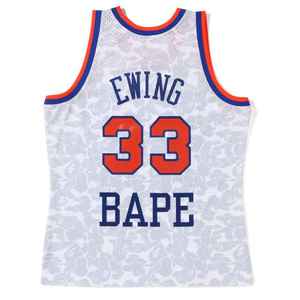 Maillot de basket-ball personnalisé bleu et blanc pour hommes, débardeur imprimé camouflage, vêtements de sport respirants en polyester pour hommes - Product Image 4