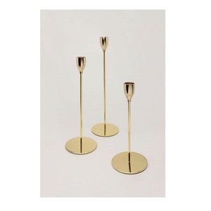 Luxury Decorative Iron Candle Holder Stylish Wedding Banquet Table <b>Ornament</b> Interior Accent - Product Image 1