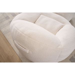 Ultra Soft Chenille <b>Cover</b> <b>Bean</b> <b>Bag</b> Sofa for Adults/Teens Indoor Outdoor Foam <b>Bean</b> <b>Bag</b> Chair Lazy Indoor Outdoor <b>Bean</b> <b>Bag</b> - Product Image 2