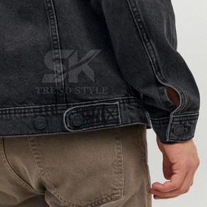 Chaqueta de Mezclilla para Hombre, a Prueba de Viento, Diseño de Logotipo Personalizado, Transpirable, Chaqueta de Invierno para Hombre, Venta Caliente - Product Image 6