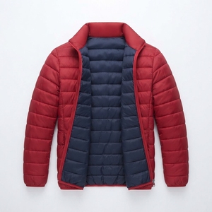 Chaqueta Acolchada con Capucha Unisex, con Ribete de Piel, Ligera, Plegable, Impermeable, Aislante, para Invierno y Actividades al Aire Libre, Personalizable, OEM, Venta al Por Mayor - Product Image 5
