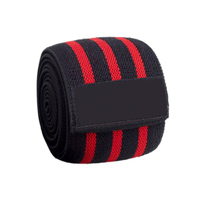 High Quality Heavy Duty Natural Rubber Adjustable Custom <b>Knee</b> Wrap <b>Exercise</b> Brace Support Bandages for Gym Training Protection - Product Image 4