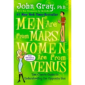 Les hommes sont de Mars, les femmes sont de Vénus par l'auteur John Gray, livre broché personnalisé, impression de couverture souple - Product Image 1