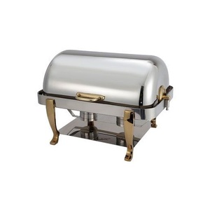 ถาดบุฟเฟ่ต์เหล็กเชิงพาณิชย์สำหรับเสิร์ฟอาหารร้อนในงานอีเว้นท์ ปาร์ตี้ และงานต่างๆ พร้อมโครงสร้างแข็งแรงมั่นคง - Product Image 4