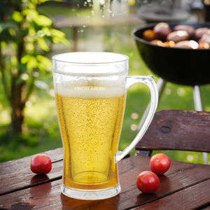 Boccali di birra di grandi dimensioni con manico in Gel congelato tazza di plastica gelata tazza congelatore tazze a doppia parete - Product Image 2