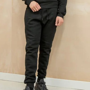 Conjunto Deportivo Informal con Capucha, Ligero, Color Negro Lavado, Estilo Urbano, Unisex, para Hombre - Product Image 4