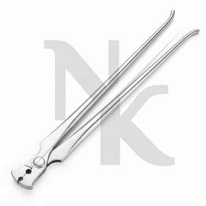 Pince à déplumer les ongles en acier inoxydable réutilisable de haute qualité, outils de fermeur pour chevaux et soins vétérinaires - Product Image 4