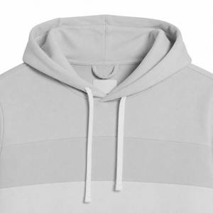Sweat-shirt à capuche pour homme, coupe classique, en molleton de coton, style color block, décontracté, pour l'automne, avec poche - Product Image 2