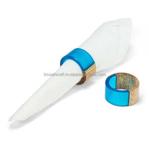 Porte-serviette en résine fait à la main Design simplement moderne pour table de cuisine et dîner accessoires stockés - Product Image 4