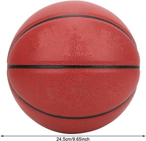 ไซส์7บาสเก็ตบอลหนัง PU ยืดหยุ่นสูงในร่ม/กลางแจ้งปรับแต่งได้น้ำหนักเบาฝึกทนต่อการสึกหรอมีความยืดหยุ่นสูง - Product Image 5