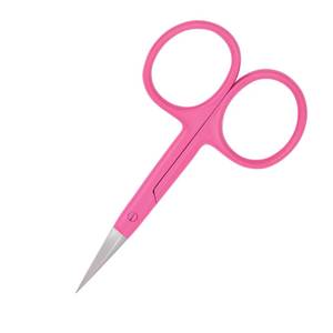 <b>Pink</b> Manicure Scissors Stainless Steel Blade Round Handle Cuticle Trimmer Beauty <b>Tools</b> for Adults - Product Image 5