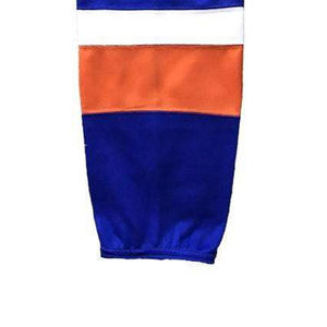 Chaussettes de sport personnalisées à prix raisonnable avec logo sublimé, extensibles, à séchage rapide, 100 % fibre de polyester, chaussettes de hockey sur glace élastiques - Product Image 3