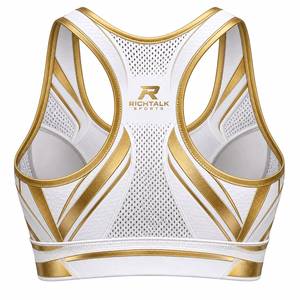Soutien-gorge de sport pour femme à sublimation, haute performance, sans couture, séchage rapide, respirant, avec logo frontal, haute qualité, vente en gros, meilleur prix, le plus vendu - Product Image 2
