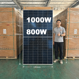 Panel Solar de Doble Vidrio de Alta Calidad de 1000W, Sistema Fotovoltaico con 24% de Eficiencia, Marco de Aleación de Aluminio Anodizado, Kit Completo - Product Image 1