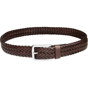 Cinturón de Cuero Genuino Reversible Marrón Cognac de 3.5cm de Ancho con Hebilla de Acero, Ajuste Personalizado, Casual, Formal, Impermeable y Ecológico - Product Image 3