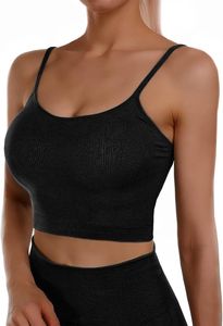 Womens Solid High Support Seamless Sports <b>Bra</b> with Adjustable <b>Straps</b> - Product Image 5