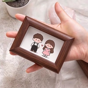 Rehman Craft Wholesale Eco-Friendly Handmade Mini Wood Grain Photo <b>Frame</b> <b>Small</b> Desktop Horizontal Vertical Display Home Decor - Product Image 2