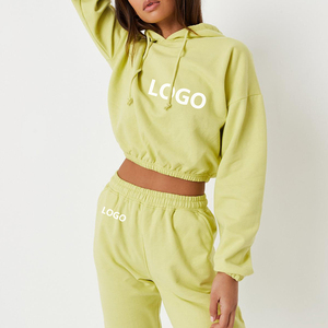 Conjunto Deportivo de Yoga para Mujer, Chaqueta Corta y Pantalones de Jogging, Conjunto de Dos Piezas, Ropa Deportiva con Cierre, Tallas Grandes, Trajes Deportivos Personalizados para Mujer - Product Image 1