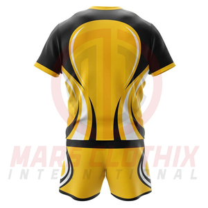 Professional Rugby Uniform Set High Quality Custom Design Rugby Shirts And Shorts Set For Competitive Play - Product Image 2