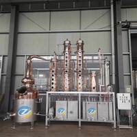 Machine distiller moonshin équipe usine d'éthanol petite usine d'éthanol