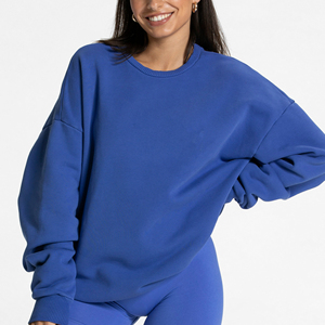 Sudaderas para Mujer, Sudaderas Premium con Logotipo, Cuello Redondo, 100% Algodón, Sudadera Oversize para Mujer - Product Image 1