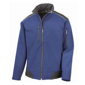 <b>Men's</b> Hooded Color Blocking Sporty Softshell Winter <b>Jacket</b> Waterproof Windproof Outdoor Wear with <b>Half</b> <b>Zip</b> Closure Nylon Shell - Product Image 4