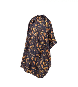 Cape de coiffure RAMAFHH et MEDAX R&M-BC-50 en pongé vert, confortable, à manches longues, pour usage professionnel en salon - Product Image 1